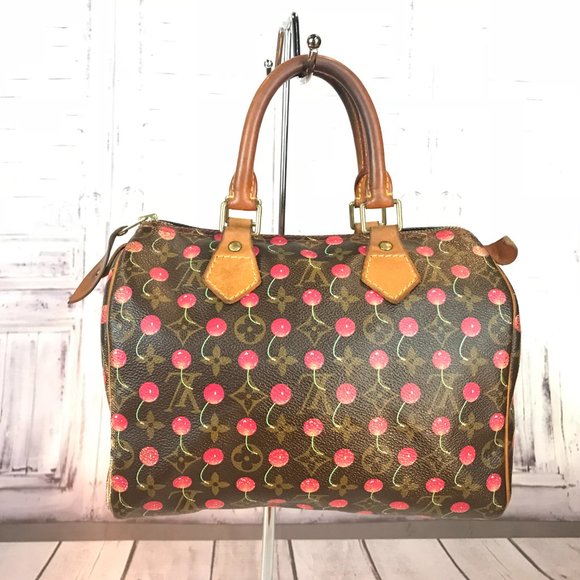 Authentic Louis Vuitton Cherry Cerises Speedy 25 - Picture 2 of 16